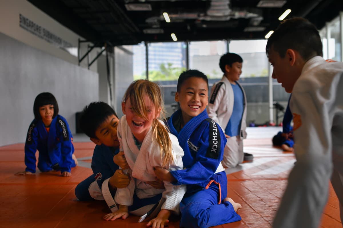 Kid's BJJ class